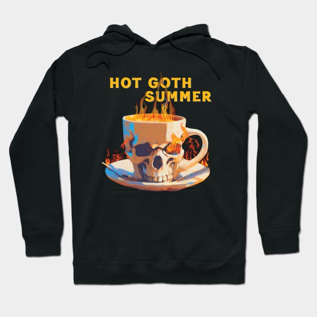 Hot Goth Summer Hoodie by Trendsdk